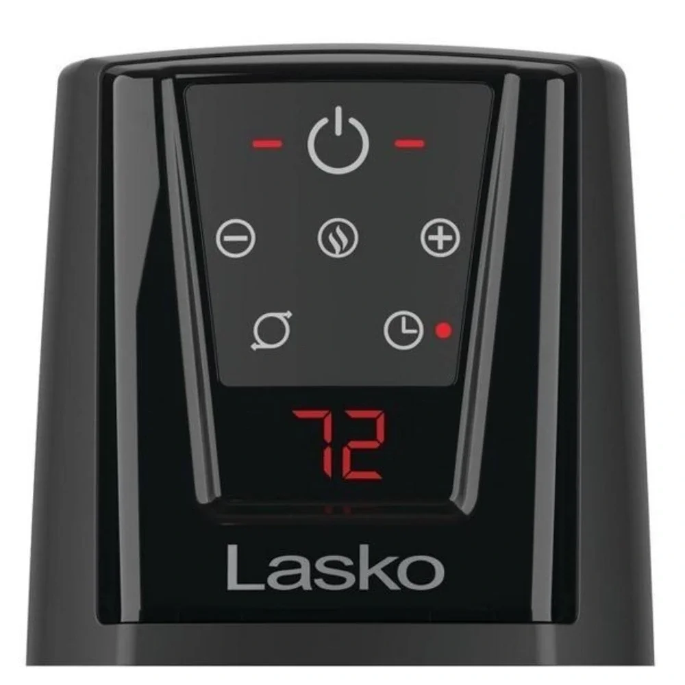 LASKO WARM-A-ROOM CT20111 DIGITAL CERAMIC TOWER HEATER WITH REMOTE 1500W